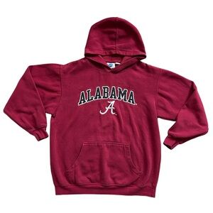 Alabama Crimson Tide NCAA Distressed Pullover Hoodie Size Small